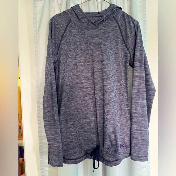 Under armour ladies front waist tie run hoodie - Picture 1 of 3